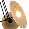Harbour 18-in Urban Bronze/Woven LED Pendant