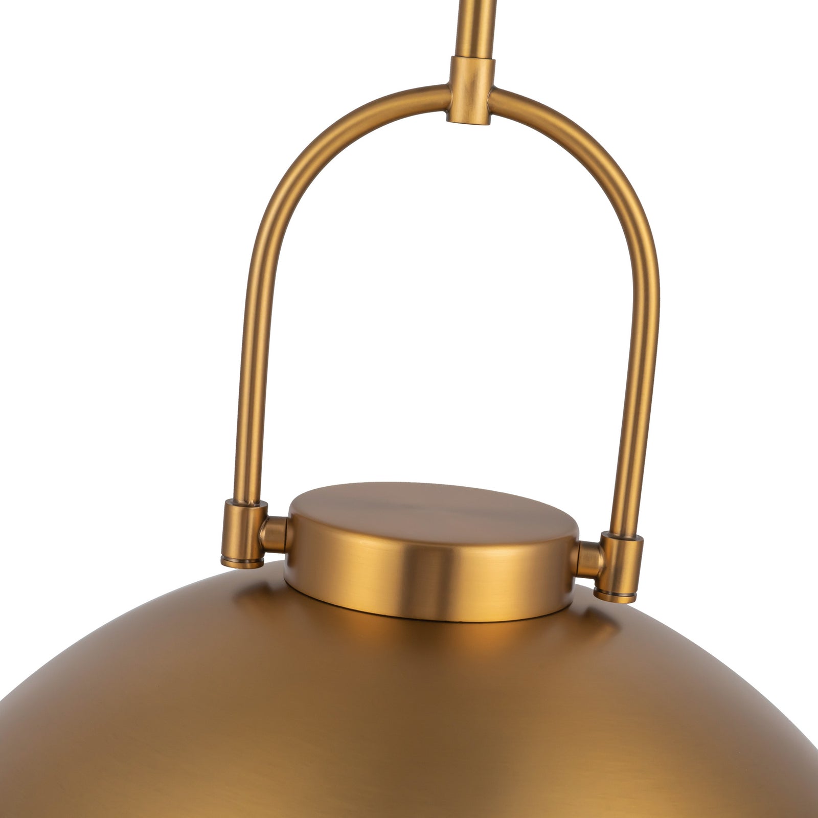 Harper 16-in Aged Gold 1 Light Pendant