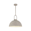 Harper 16-in Steel Shade 1 Light Pendant