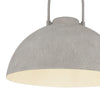 Harper 16-in Steel Shade 1 Light Pendant