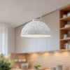 Harper 16-in Steel Shade 1 Light Pendant