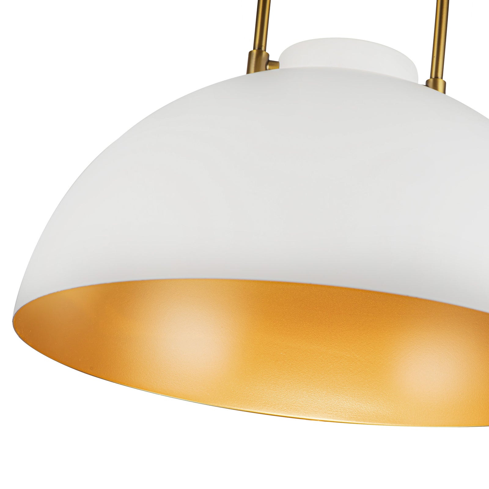 Harper 16-in White Socket Pendant
