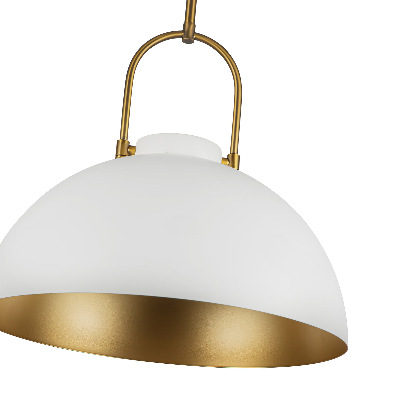 Harper 16-in White Socket Pendant