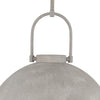 Harper 16-in Steel Shade/Opal Matte Glass 1 Light Pendant