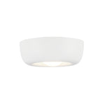 Hayden 6-in Antique White LED Flush Mount