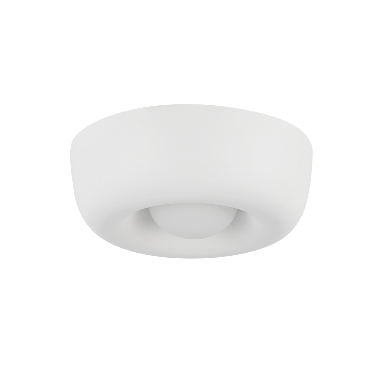 Hayden 6-in Antique White LED Flush Mount
