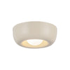 Hayden 6-in Pearl White LED Flush Mount