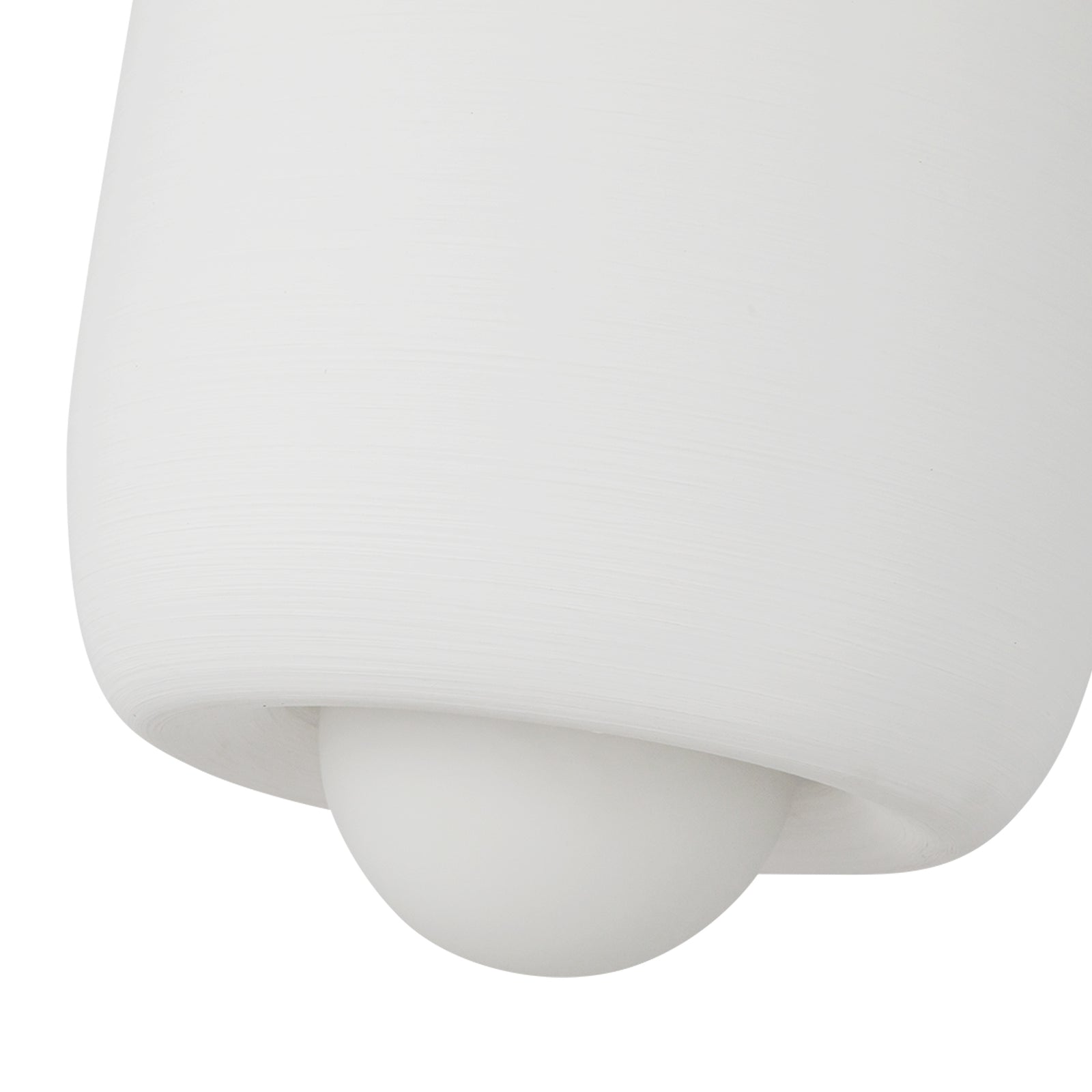 Hayden 7-in Antique White LED Pendant