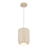Hayden 7-in Pearl White LED Pendant