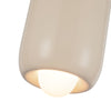 Hayden 7-in Pearl White LED Pendant