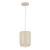 Hayden 7-in Pearl White LED Pendant
