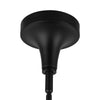 Hazel 6-in Matte Black/Opal Matte Glass 1 Light Pendant