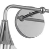 Hazel 17-in Chrome/Clear Glass 2 Lights Vanity