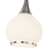 Hazel 26-in Chrome/Opal Matte Glass 3 Lights Vanity