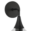 Hazel 6-in Clear Glass/Matte Black 1 Light Wall/Vanity
