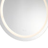 Hillmont 32-in Sandblasted Merc Edge LED Vanity Mirror