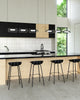 Hilo 43-in Black LED Linear Pendant