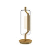 Hilo 18-in Brushed Gold LED Table Lamp