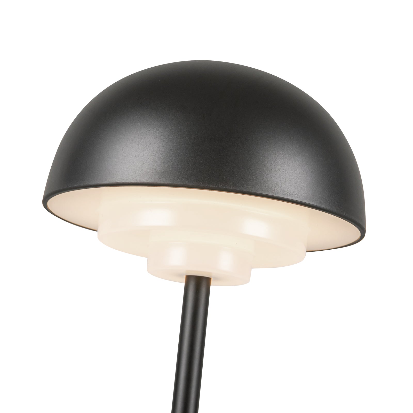 Hinata 5-in Black LED Table Lamp