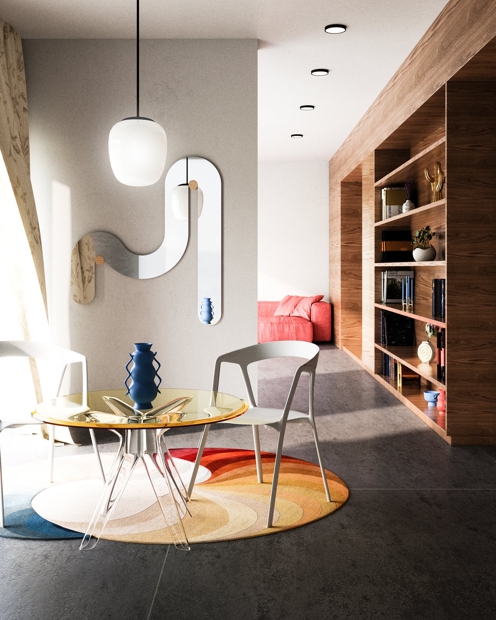 Holden 14-in Matte Black/Opal Matte Glass 1 Light Pendant