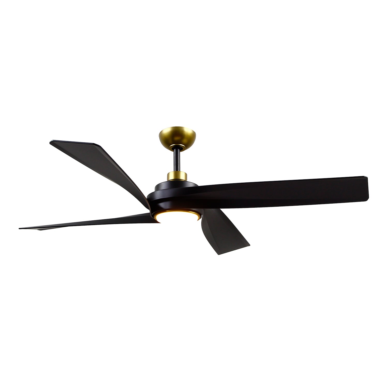 Horizon 56-in Brushed Gold LED Fans