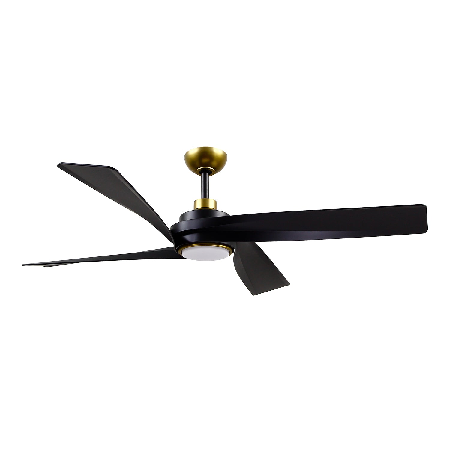 Horizon 56-in Brushed Gold LED Fans
