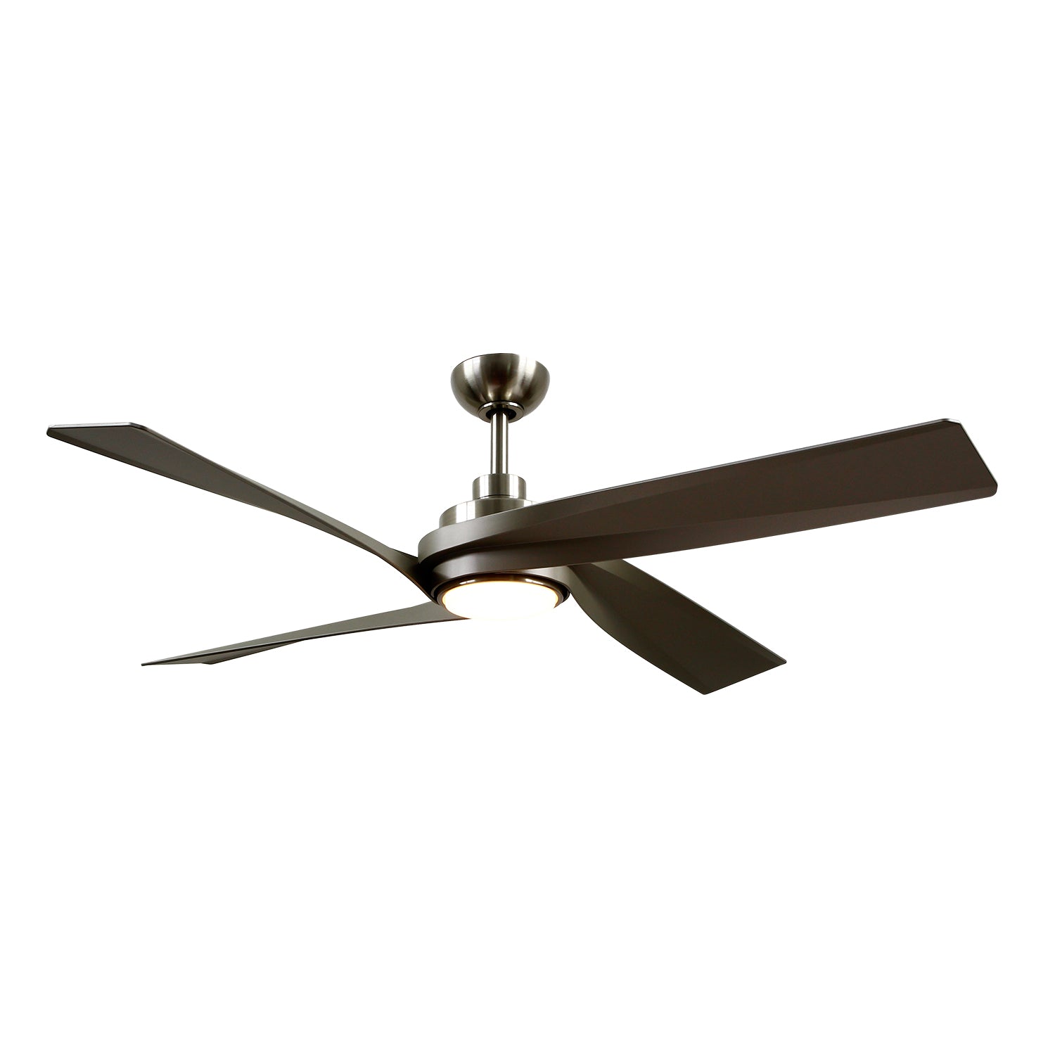 Horizon 56-in Brushed Nickel LED Fans