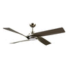 Horizon 56-in Brushed Nickel LED Fans