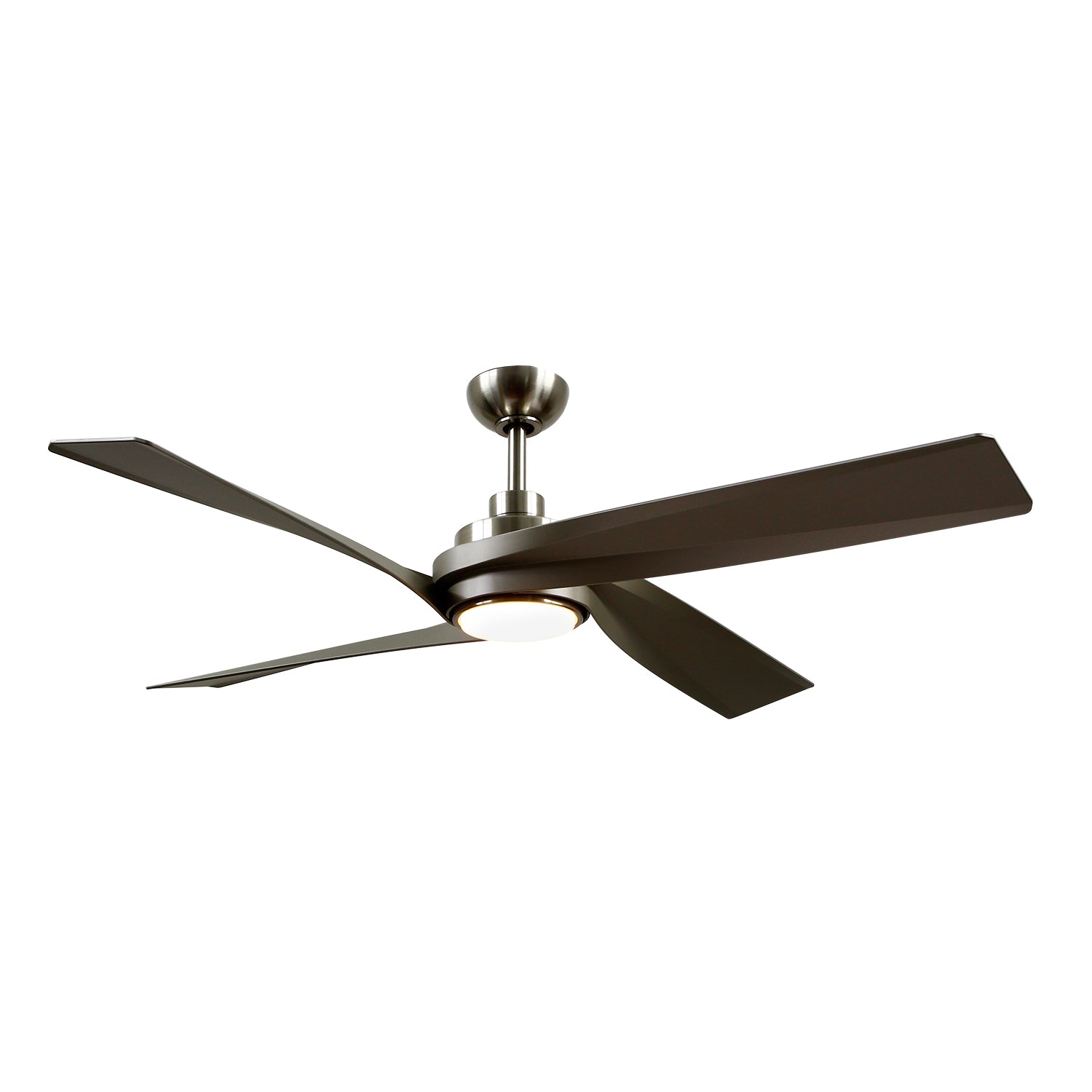 Horizon 56-in Brushed Nickel LED Fans