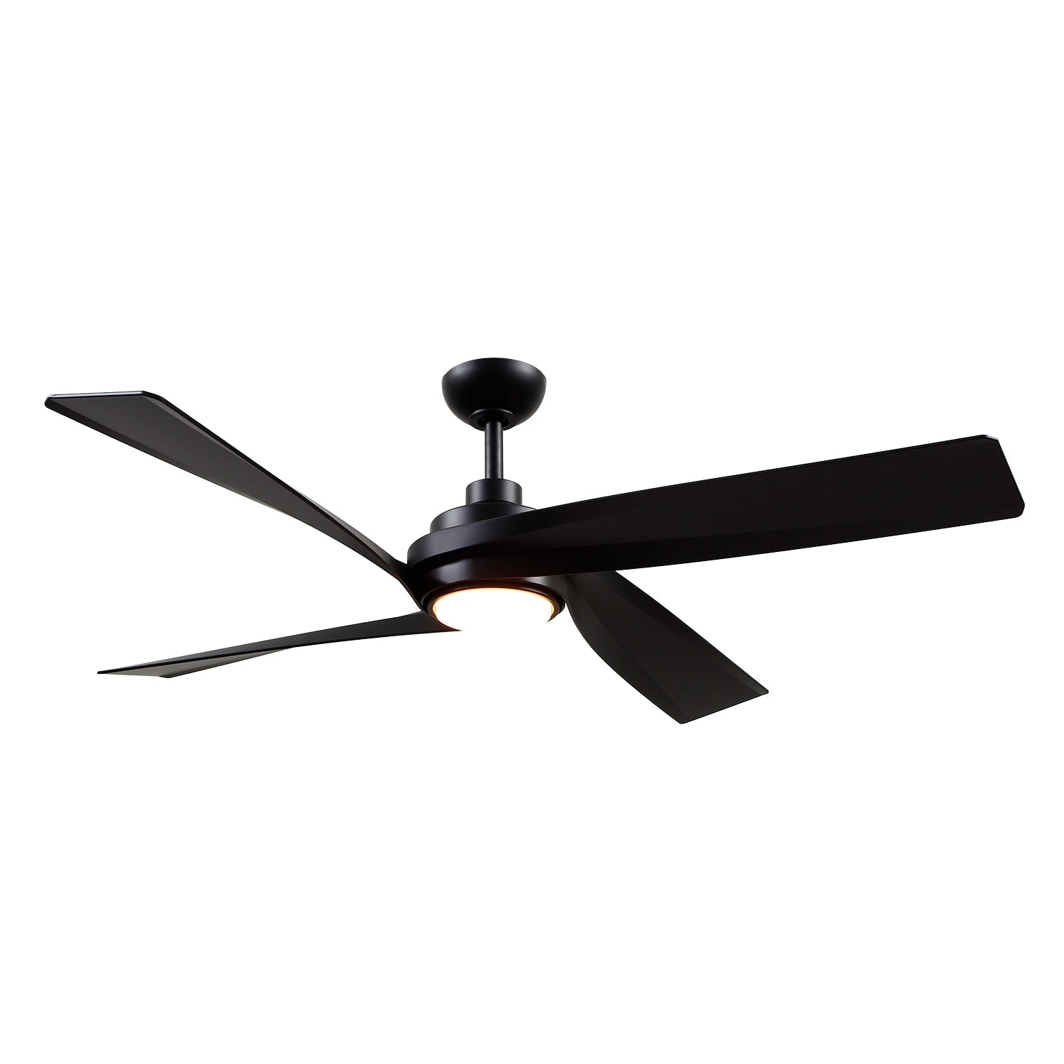 Horizon 56-in Matte Black LED Fans