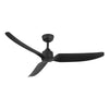 Hugo 52-in Matte Black LED Exterior Ceiling Fan