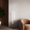 Huron Chrome LED Floor Lamp