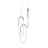 Huron 18-in Chrome LED Multi Pendant