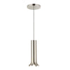 Husk 9-in Polished Nickel LED Pendant