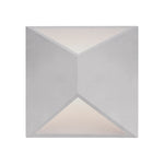Indio 7-in Brushed Nickel LED Exterior Wall Sconce