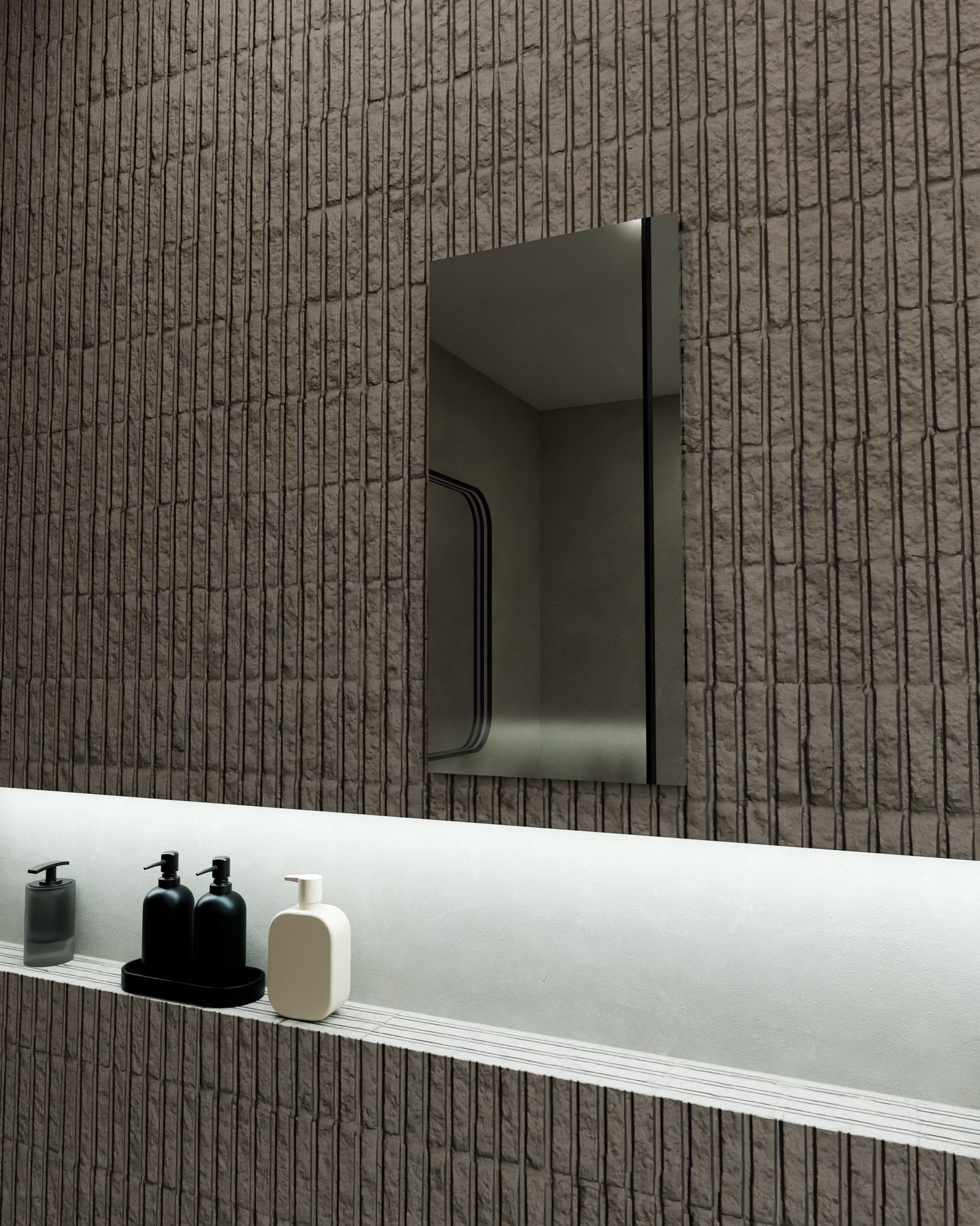 Acclaim™ 11" x 23" Fog-Free LED Lighted Mirror — View 2