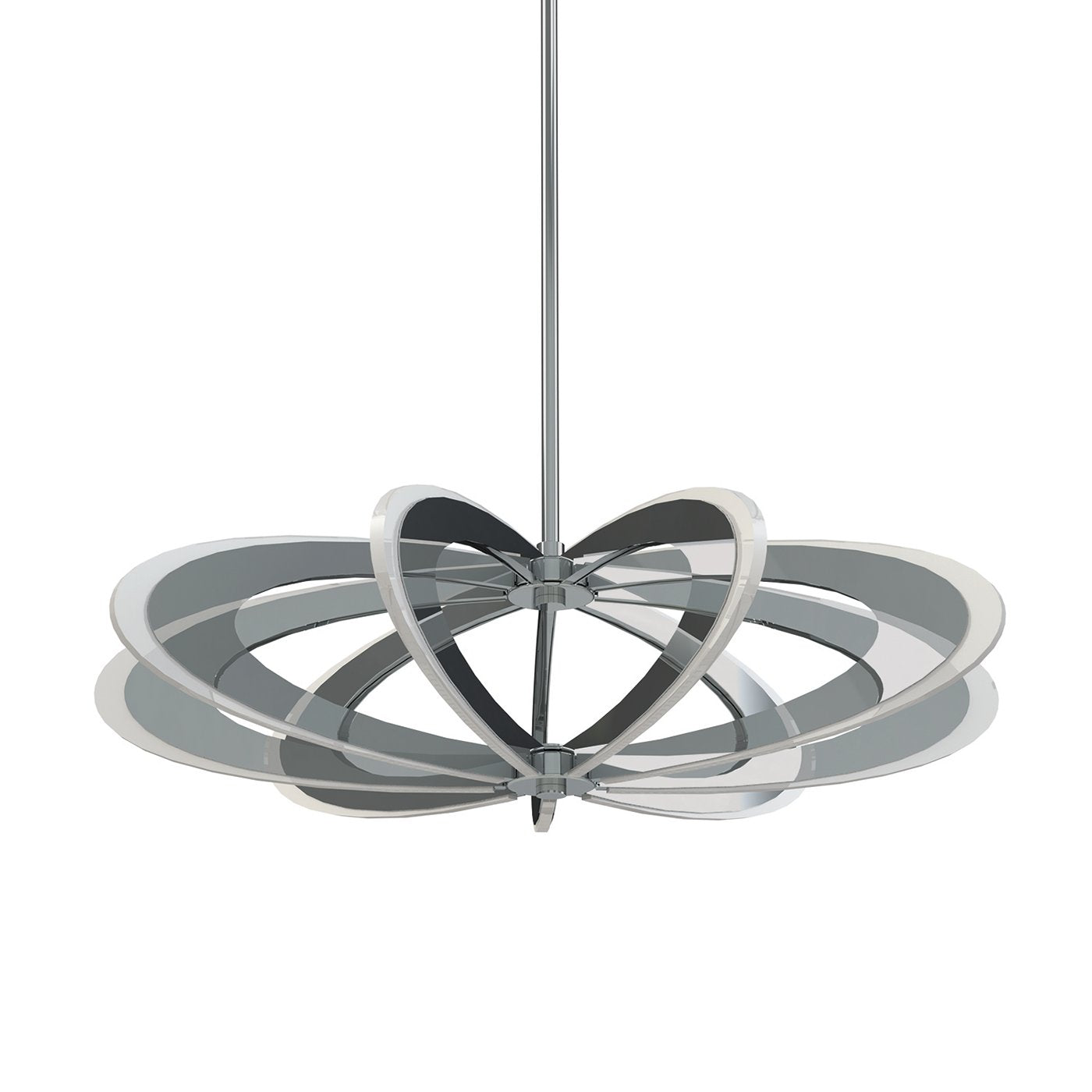 Iridium 27" Pendant - Polished Chrome