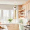 Jarvis 3-in Brushed Gold 1 Light Pendant