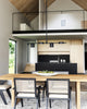 Jayden 40-in Black LED Linear Pendant