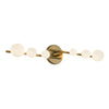 Cypress 29-in Brushed Gold/Opal Glass LED Vanity