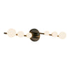 Cypress 29-in Black/Opal Glass LED Vanity