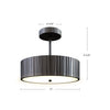Kensington 12-in Urban Bronze LED Semi Flush Mount