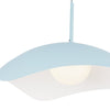 Kirby 22-in Cerulean Socket Pendant