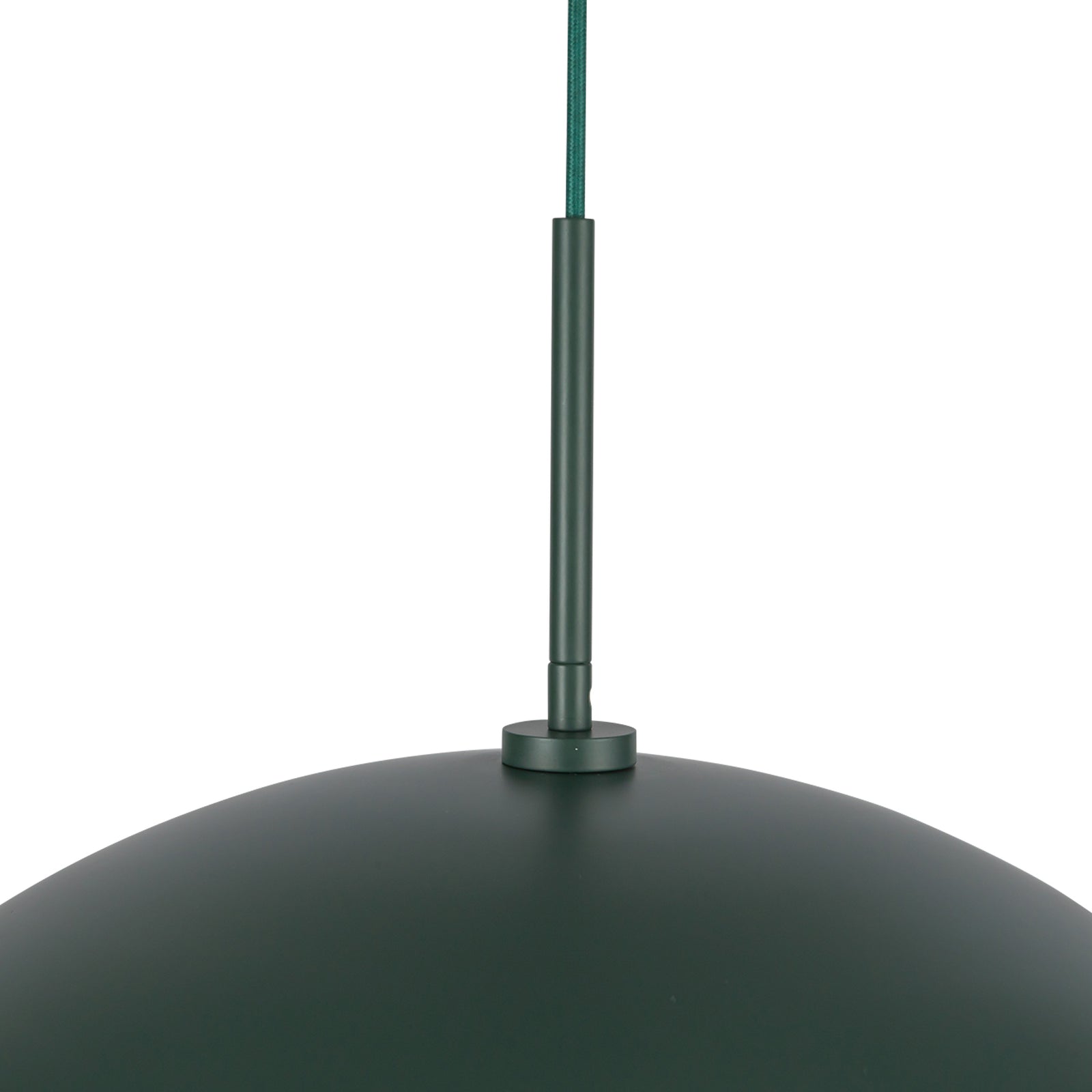 Kirby 22-in Pine Green Socket Pendant