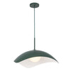 Kirby 22-in Pine Green Socket Pendant