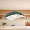 Kirby 22-in Pine Green Socket Pendant