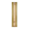 Kismet 23-in Vintage Brass/Alabaster LED Wall/Vanity