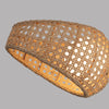 Lanai 25-in Black/Opal Glass LED Pendant