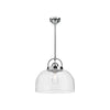Lancaster 15-in Chrome 1 Light Pendant