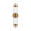 Lancaster 5-in Aged Gold 2 Lights Wall/Vanity